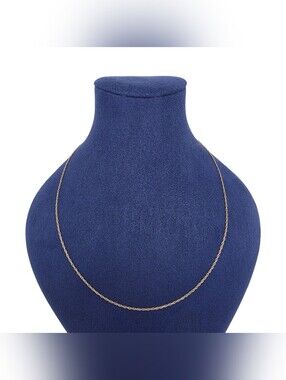 Vintage Artcarved 14k Yellow Gold Woven Rope Chain